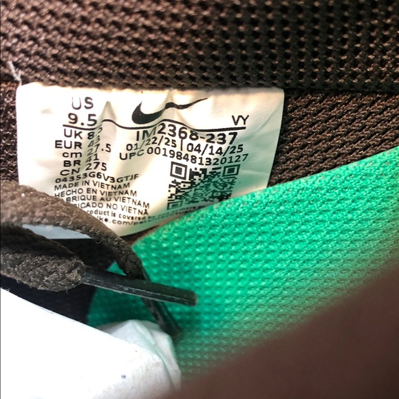 Nike Mens Air Force 1 ‘07 Baroque Brown Vivid Purple IM2368-237 Sneakers-Size 8 - Picture 2 of 16